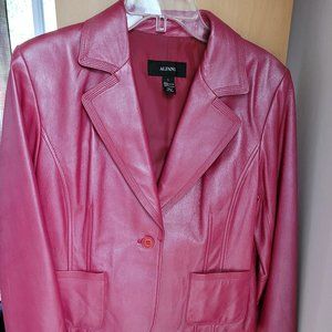 Alfani Faux Leather Jacket
